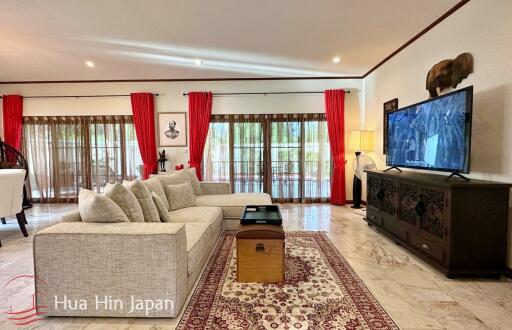 Solid and Spacious 3 Bedroom Pool Villa for Sale on Soi 114 Hua Hin for Sale