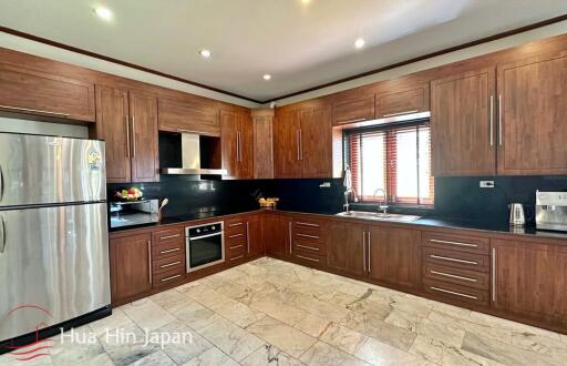 Solid and Spacious 3 Bedroom Pool Villa for Sale on Soi 114 Hua Hin for Sale