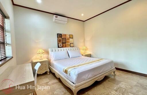 Solid and Spacious 3 Bedroom Pool Villa for Sale on Soi 114 Hua Hin for Sale