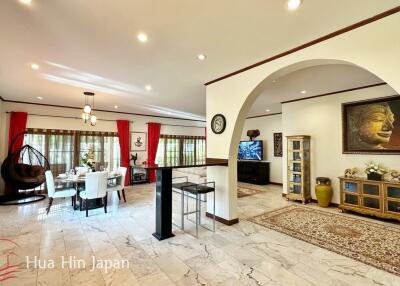 Solid and Spacious 3 Bedroom Pool Villa for Sale on Soi 114 Hua Hin for Sale