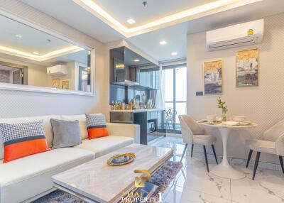 27 Sqm. One Bedroom Unit At  Arcadia Millennium Tower - Pattaya Third Road