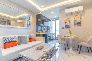 27 Sqm. One Bedroom Unit At  Arcadia Millennium Tower - Pattaya Third Road