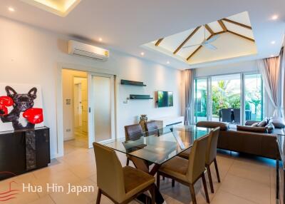 Top Quality 3 Bedroom Pool Villa in Popular Baan Phu Thara Project Near Black Mountain For Sale in  Hua Hin (Furnished)