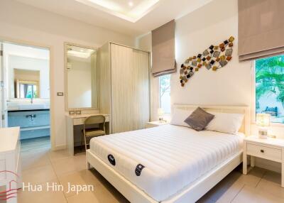 Top Quality 3 Bedroom Pool Villa in Popular Baan Phu Thara Project Near Black Mountain For Sale in  Hua Hin (Furnished)