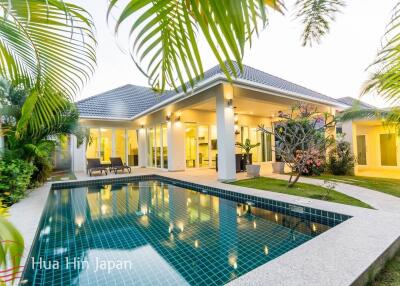 Top Quality 3 Bedroom Pool Villa in Popular Baan Phu Thara Project Near Black Mountain For Sale in  Hua Hin (Furnished)