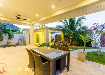 Top Quality 3 Bedroom Pool Villa in Popular Baan Phu Thara Project Near Black Mountain For Sale in  Hua Hin (Furnished)