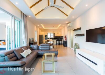 Top Quality 3 Bedroom Pool Villa in Popular Baan Phu Thara Project Near Black Mountain For Sale in  Hua Hin (Furnished)