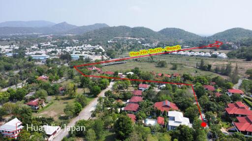 Modern 2 Story House on Soi 70 very close to Hua Hin centre for Sale