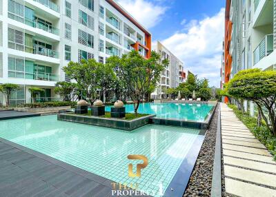 Pool View - Great Size One Bed Unit For Sale At The Breeze Condominium