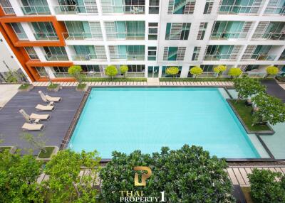 Pool View - Great Size One Bed Unit For Sale At The Breeze Condominium