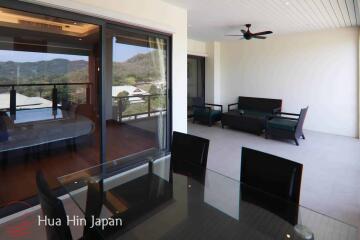 2 Bedroom Unit right on Black Mountain golf course condo for sale Hua Hin (1 x golf membership included)