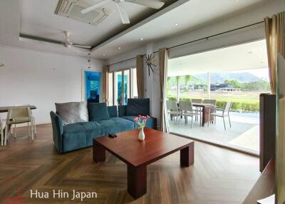 3 Bedroom Pool Villa on Black Mountain Golf Club for Sale in Hua Hin (Fully Furnished, 4 membership included)