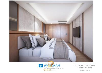 New Development - Sea View 2 Bed Investment Unit  - Wyndham Jomtien