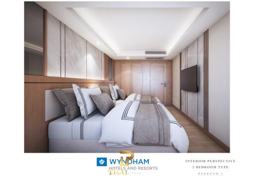 New Development - Sea View 2 Bed Investment Unit  - Wyndham Jomtien