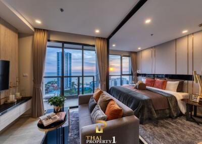 Beautiful 5th Floor Sea View - One Bed Unit - The Panora Pattaya