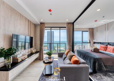 Beautiful 5th Floor Sea View - One Bed Unit - The Panora Pattaya