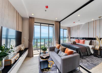 Beautiful 5th Floor Sea View - One Bed Unit - The Panora Pattaya