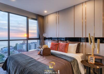 Beautiful 5th Floor Sea View - One Bed Unit - The Panora Pattaya