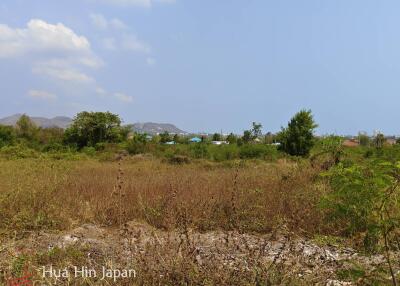 Beautiful Sea View Land for Sale on Top of Soi 114 Hua Hin, Close to Bluport, Arena Sports Club