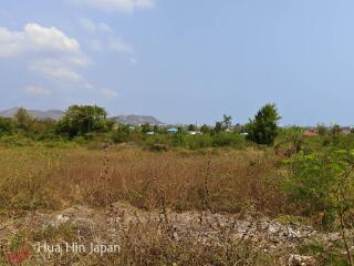 Beautiful Sea View Land for Sale on Top of Soi 114 Hua Hin, Close to Bluport, Arena Sports Club