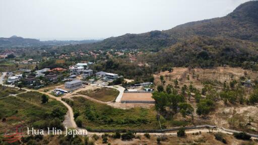 Beautiful Sea View Land for Sale on Top of Soi 114 Hua Hin, Close to Bluport, Arena Sports Club