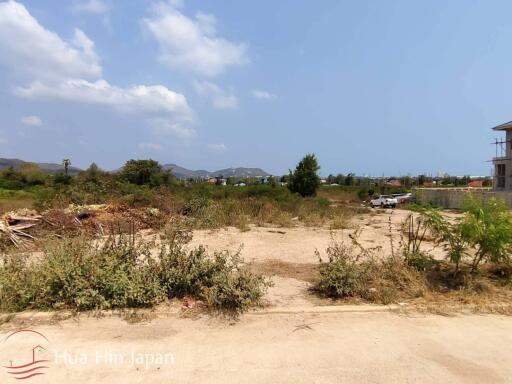 Beautiful Sea View Land for Sale on Top of Soi 114 Hua Hin, Close to Bluport, Arena Sports Club