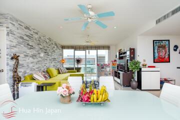 3 Bedroom Penthouse with Stunning Seaview in  Khao Takiab, Hua Hin for Sale (Fully Furnished)