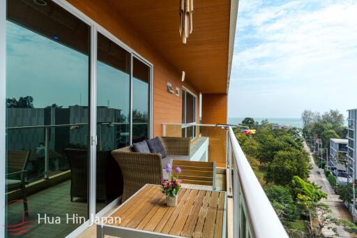 3 Bedroom Penthouse with Stunning Seaview in  Khao Takiab, Hua Hin for Sale (Fully Furnished)