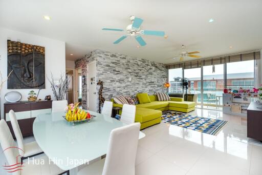 3 Bedroom Penthouse with Stunning Seaview in  Khao Takiab, Hua Hin for Sale (Fully Furnished)