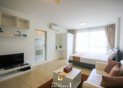 Fully Furnished Studio Condo At Baan Peang Plern