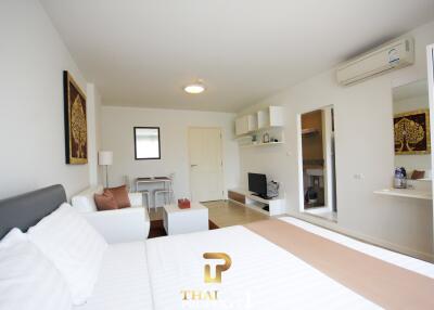 Fully Furnished Studio Condo At Baan Peang Plern