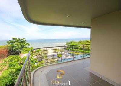 Beachfront 3 Beds Unit At Baan San Ngam - Cha Am