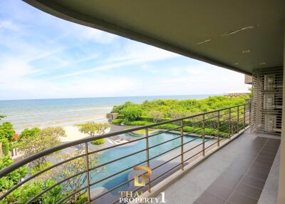 Beachfront 3 Beds Unit At Baan San Ngam - Cha Am