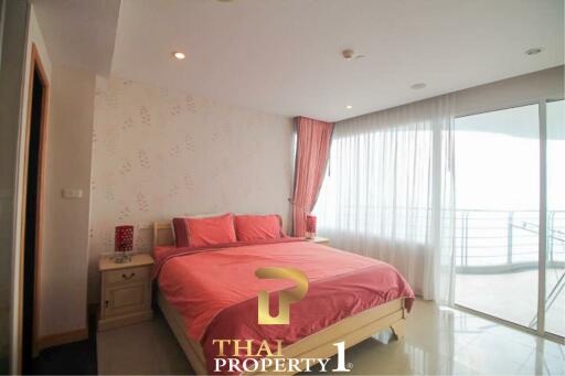 Panoramic Sea View Large 3 Bed Unit At La Royal Beach - Na Jomtien