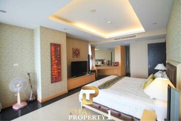 Panoramic Sea View Large 3 Bed Unit At La Royal Beach - Na Jomtien