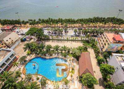 Fantastic Jomtien Beach Road And Ocean View - Corner Unit at VT 7