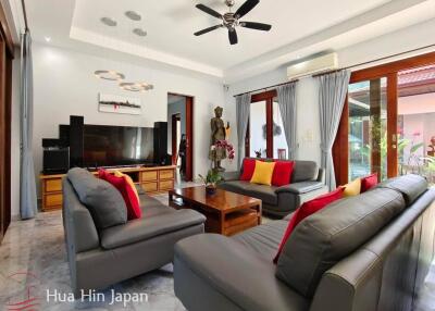 6 Bedroom Balinese Design Mansion With Mountain View Near Khao Kalok Beach For Sale (Fully Furnished, Ready To Move In)