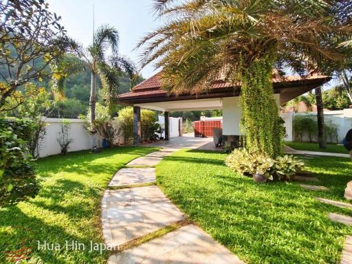 6 Bedroom Balinese Design Mansion With Mountain View Near Khao Kalok Beach For Sale (Fully Furnished, Ready To Move In)