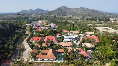 6 Bedroom Balinese Design Mansion With Mountain View Near Khao Kalok Beach For Sale (Fully Furnished, Ready To Move In)