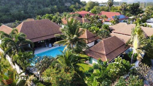 6 Bedroom Balinese Design Mansion With Mountain View Near Khao Kalok Beach For Sale (Fully Furnished, Ready To Move In)