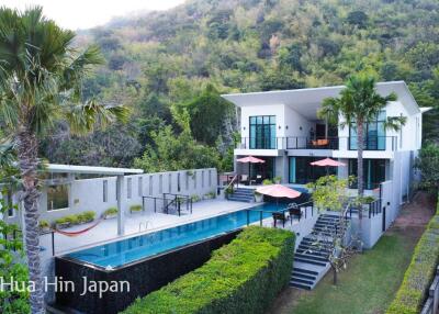 Sea and Mountain View Villa for Rent in Hua Hin, 3 Bedroom Pool Villa Near Sai Noi Beach