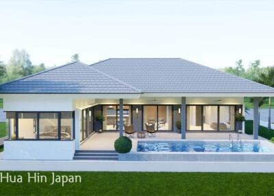 Very Solid New 3 Bedroom Pool Villa Close To Hua Hin Center for Sale (Off Plan)