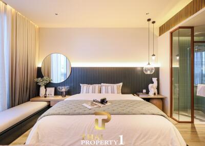 Large Luxury 47.47 SQM. One Bedroom Condo - Arom Jomtien (Off-plan)