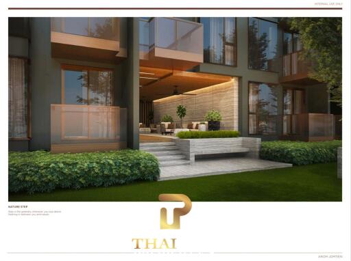 High Floor Luxury 2 Bedroom Condo On 84 SQM. - Arom Jomtien (Off-plan)