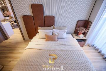 High Floor Luxury 2 Bedroom Condo On 84 SQM. - Arom Jomtien (Off-plan)