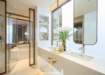 High Floor Luxury 2 Bedroom Condo On 84 SQM. - Arom Jomtien (Off-plan)