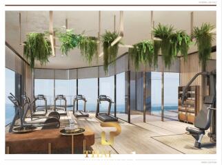 High Floor Luxury 2 Bedroom Condo On 84 SQM. - Arom Jomtien (Off-plan)