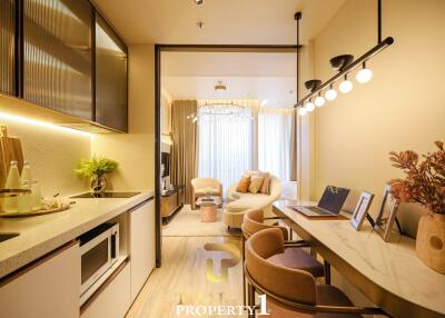 High Floor Luxury 1 Bedroom Unit At Arom Jomtien (Off-plan under Foreigner Name)