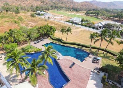 Black Mountain 2 bedroom condo with fantastic views over the golf course for sale Hua Hin