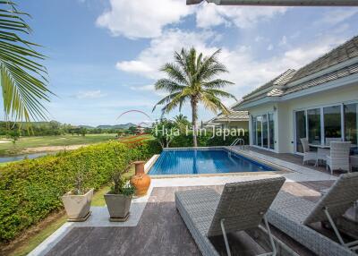 Black Mountain golf course 3 bedroom pool villa for sale Hua Hin